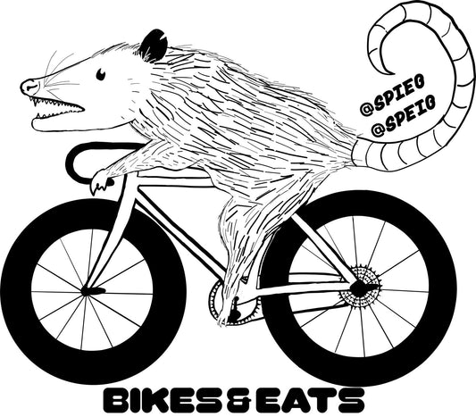 Bikes & Eats Sticker